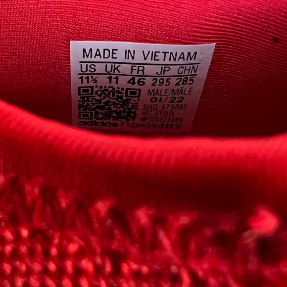 Adidas Men's NMD R1 Red Running Shoes 11.5 US Size NWB - Picture 11 of 11